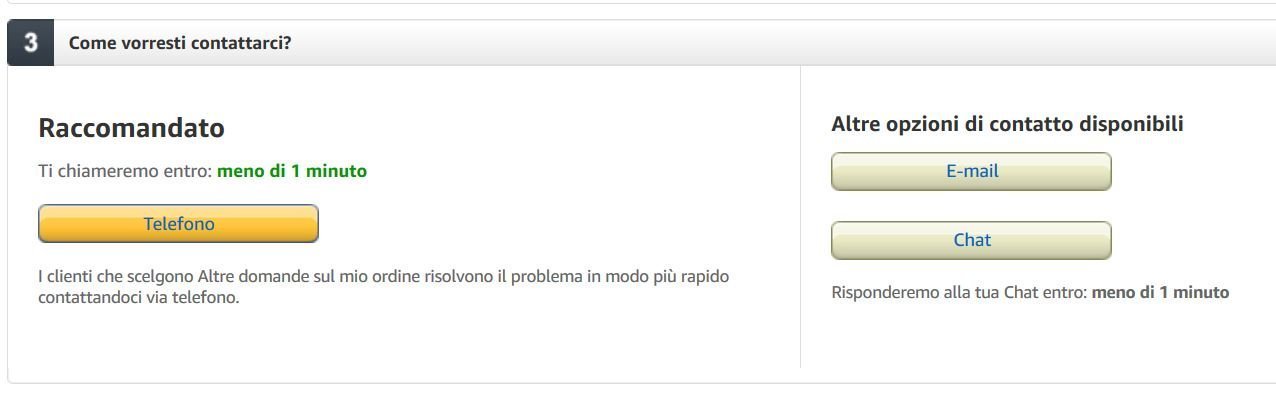 Come Parlare Con Un Operatore Amazon Italia